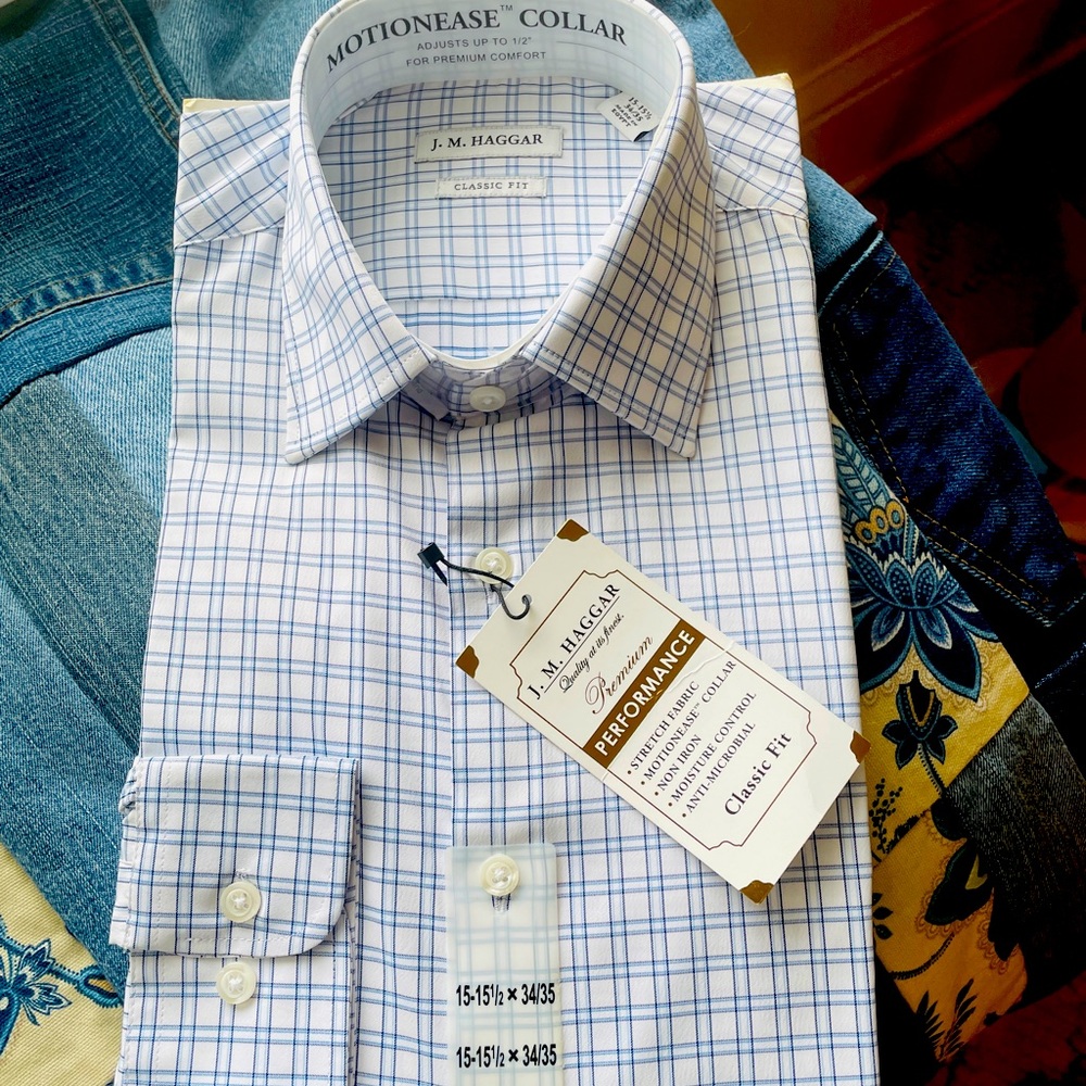 Mens Haggar Dress Shirt